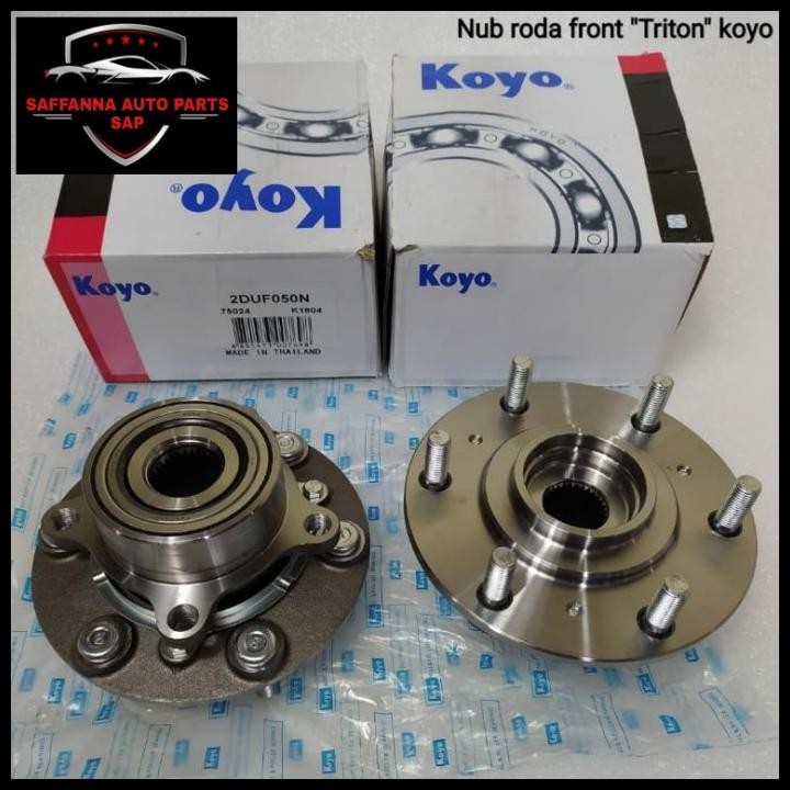 DISKON LAHER BEARING RODA NAP RODA DEPAN SET MITSUBISHI TRITON KB4T KOYO THAILAND BERGARANSI 