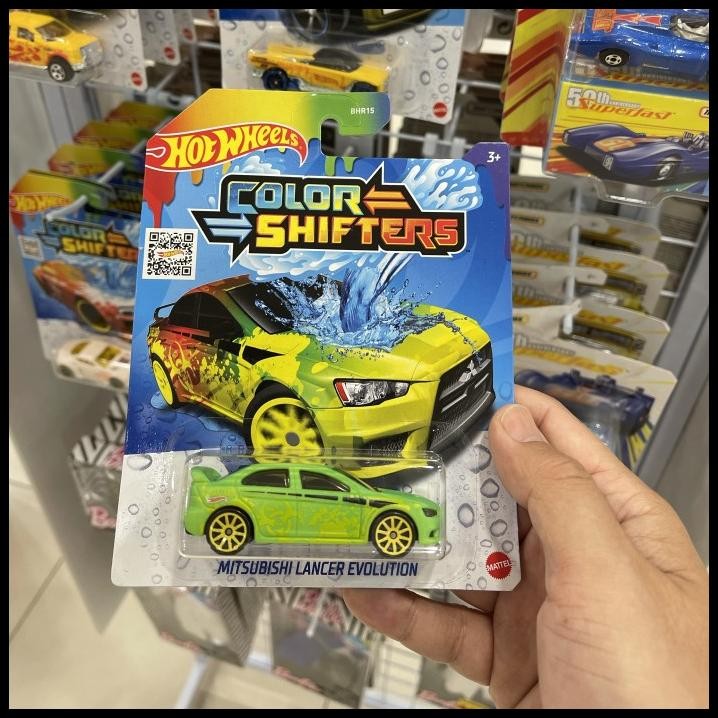 DISKON MITSUBISHI LANCER EVOLUTION HOT WHEELS COLOR SHIFTER 