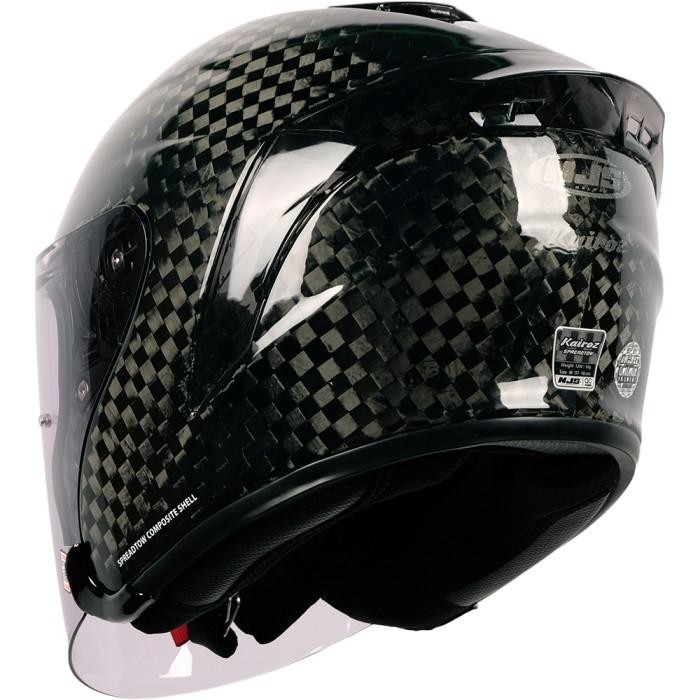 NJS KAIROZ CARBON SPREADTOW - HELM HALF FACE