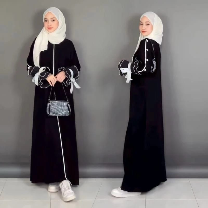 Discount Abaya Basic Abaya Turkey Hitam Abaya Arab Saudi Hitam Abaya Dhubai Maxi Dress Motif List