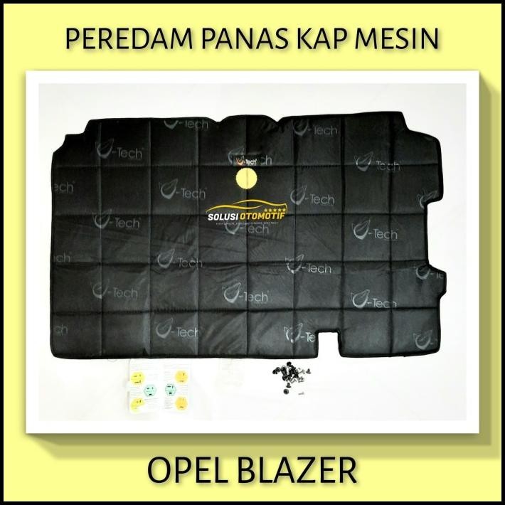 GRATIS ONGKIR OPEL BLAZER PEREDAM PANAS KAP MESIN AKSESORIS MOBIL VTECH ORI + KLIP