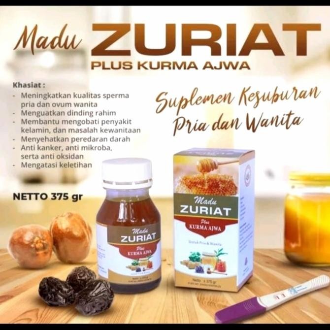 

Baru Madu Zuriat Plus Kurma Ajwa Promil Kesuburan 21 Herbal