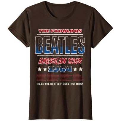 Kaos The Beatles - American Tour 1964 Greatest Hits |VT5yxan0|