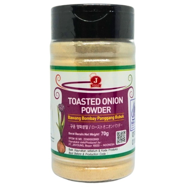 

S21793 J FOOD PANGGANG BUBUK BAWANG BOMBAY 70GR MAJU BERSAMA (20250713)