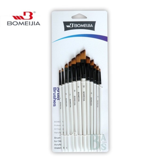 

TERBARU BOMEIJIA Artist Brush Angel 12pcs BISA GOSEND!