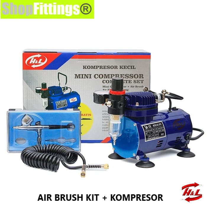 

TERBARU Mini Air Brush Air Brush Kit Pen Brush Sped Lukis Pneumatic Spray Gun