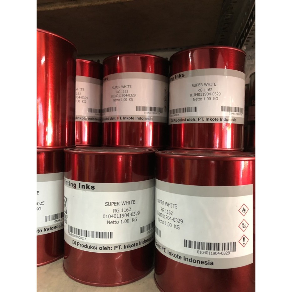 

Lukis Cat Printing Sablon Royalguard Rg 1162 White Putih