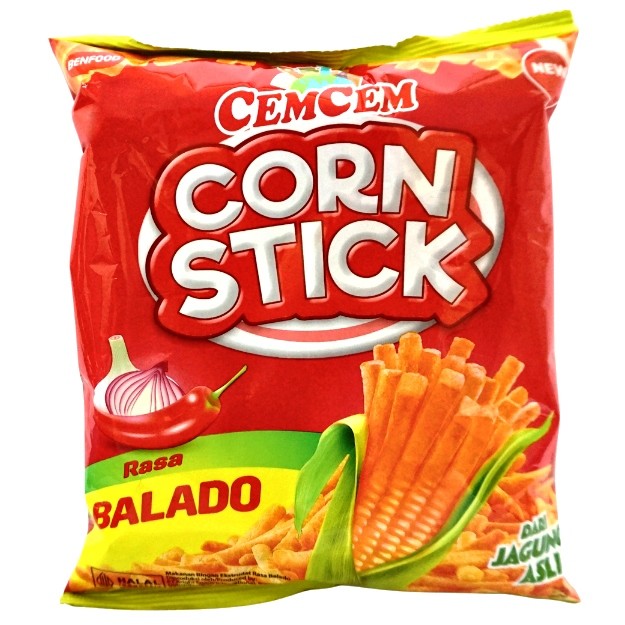 

S25050 CEMCEM CORN STICK BALADO SNACK 60GR MAJU BERSAMA (20250313)