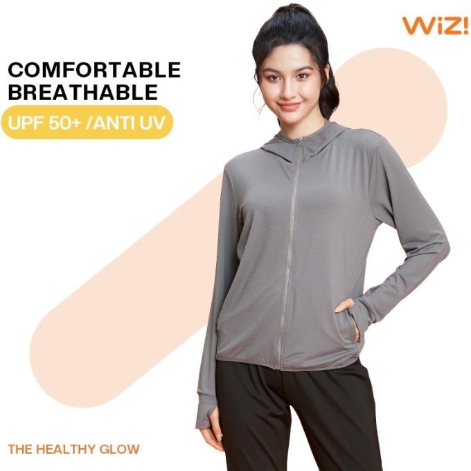 WiZi Pelindung Matahari Wanita Pakaian Jaket Anti Sinar MatahariUPF50+