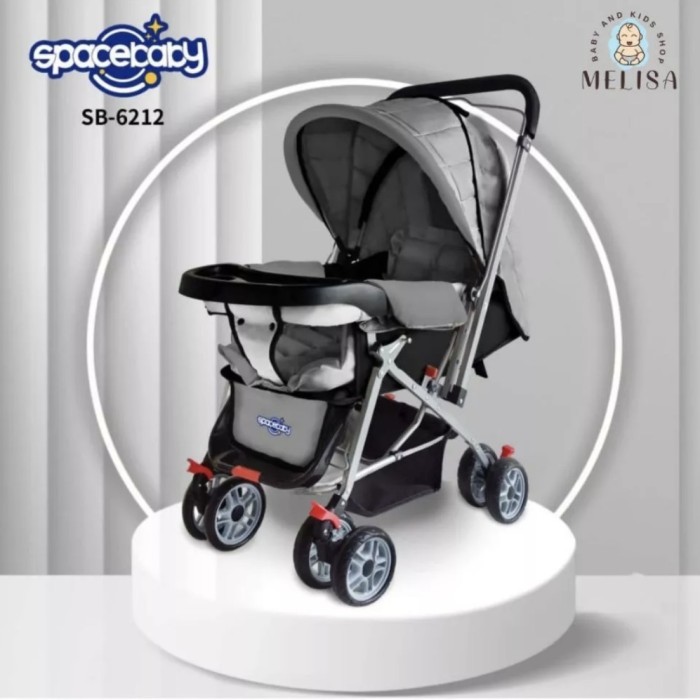 Stroller Spacebaby Sb 6212 Reversible