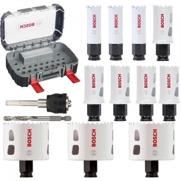 HOT SALE Bosch BIM Hole Saw - 14 pcs Universal 44mm Set Progressor - Wood