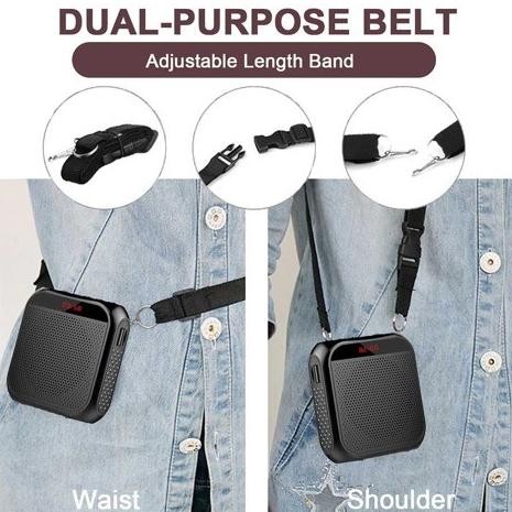 sky megaphone wireless speaker pinggang mikrofon mic jepit bando yoga ENC