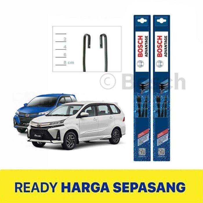 

Wiper Bosch Frameless Mobil All New Xenia Clear Advantage 21" - 14