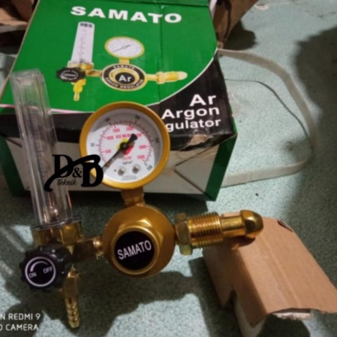 Regulator Argon Tabung Oksigen Samato Tabung Las(Dnd) Skun 5918