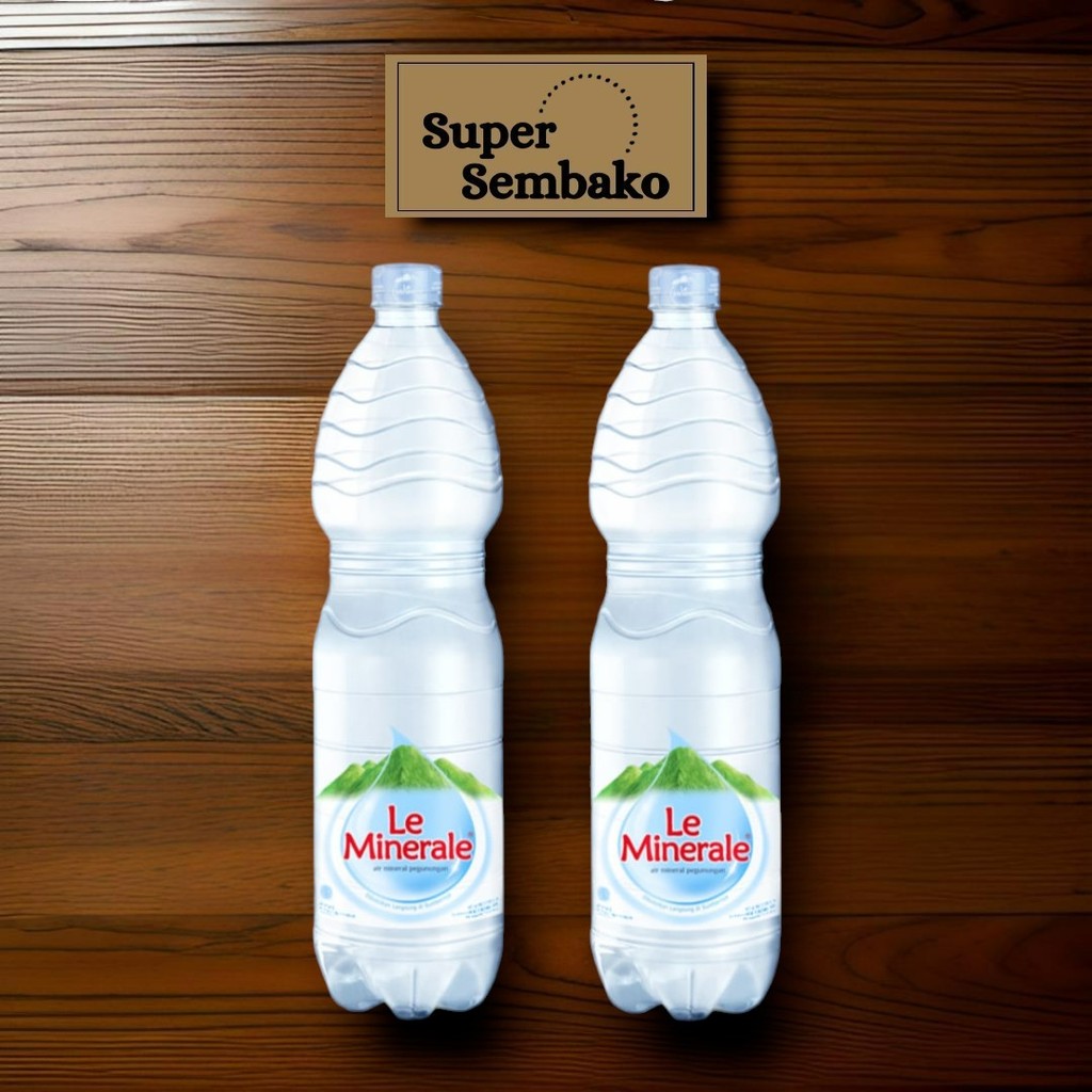 

AIR MINERAL LE MINERALE BOTOL BESAR 1500ml MURAH