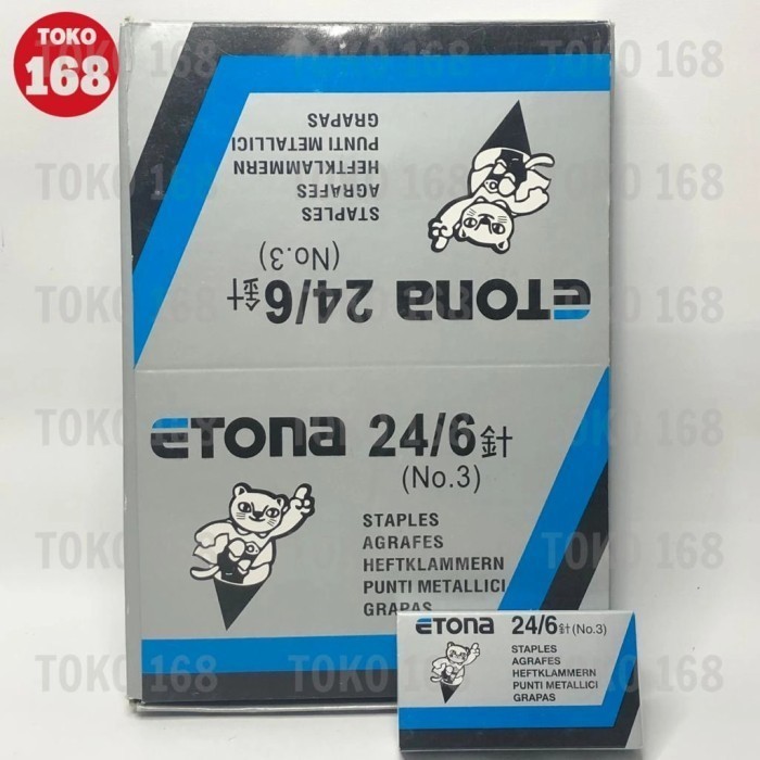 

ETONA Isi Staples 24/6 [No.3] (PAK BSR)