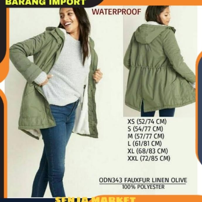Jaket jacket winter musim dingin salju tebal import wanita perempuan TS