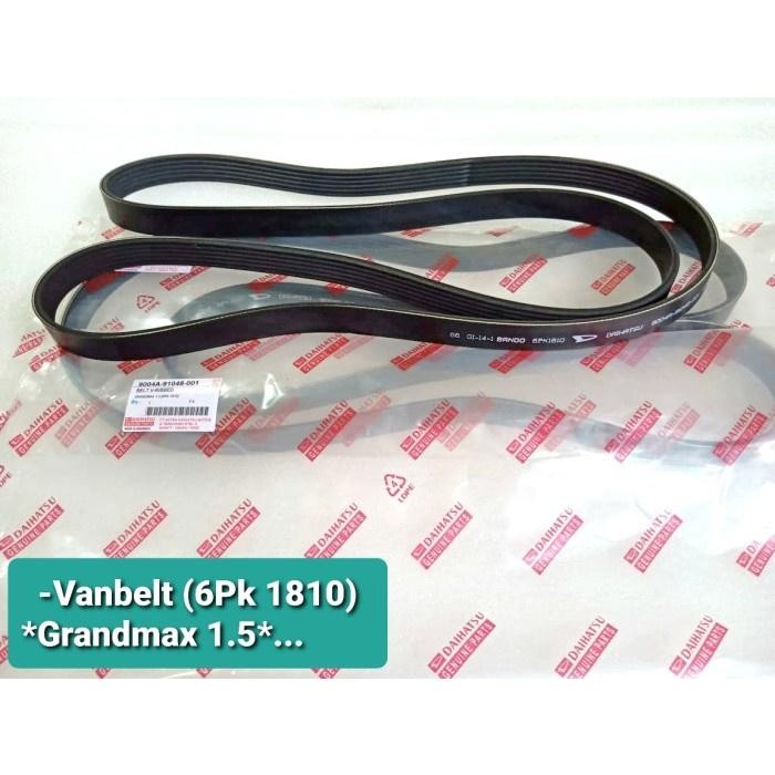V Belt Van Belt Fan Tali Kipas Daihatsu Gran Grand Max 1.5Cc 6Pk 1810