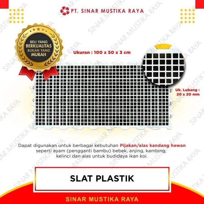 Terlaris Slat Plastik - Pijakan / Alas Kandang Untuk Anjing Kucing Kambing SALE