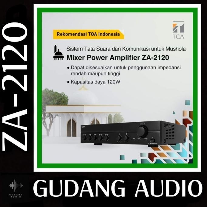 Pekan Promo Amplifier Toa 120 Watt