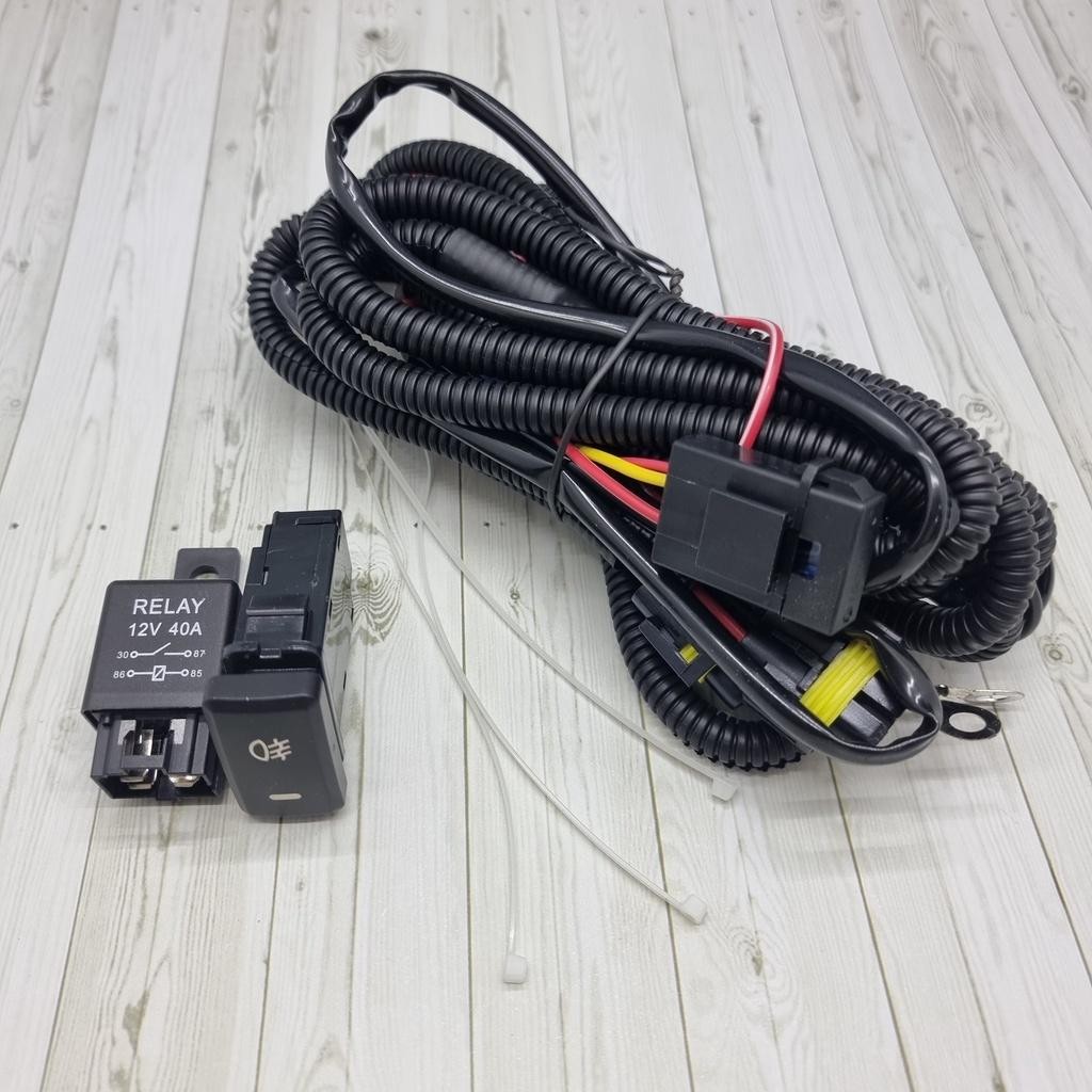 Kabel Relay Set Foglamp Avanza Xenia Agya Ayla Sigra Calya Rush Terios