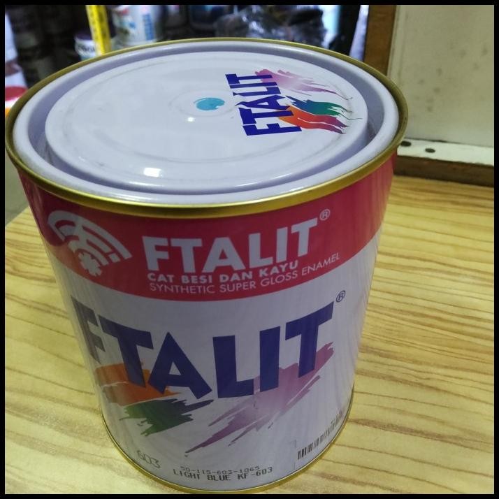 

BEST DEAL CAT MINYAK FTALIT 603 LIGHT BLUE !!!