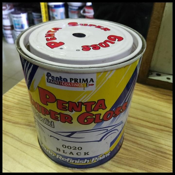 TERBARU CAT PENTA SUPER GLOSS BLACK 