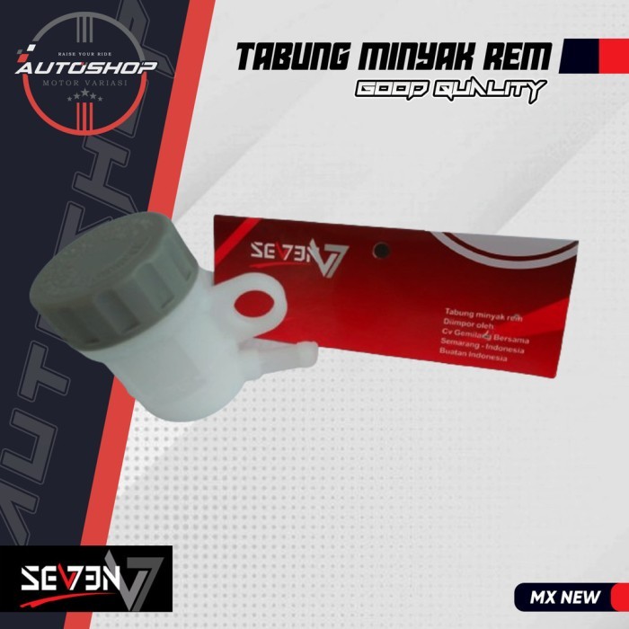 Kianoka Tabung Minyak Rem Mx New Tempat Minyak Rem Belakang Jupiter Mx New Bulat Tutup Grey