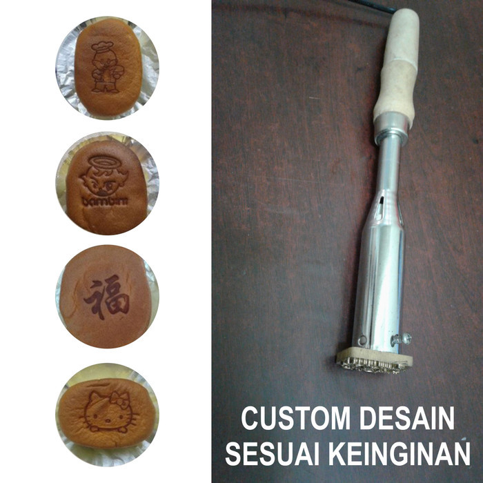 

PROMO! Stempel untuk Roti atau kue atau Bakpao dengan custom desain