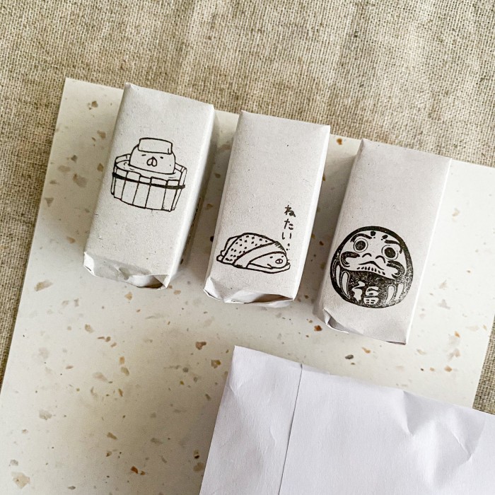 

TERBARU! Black Milk Project Mini Japan Theme Rubber Stamp