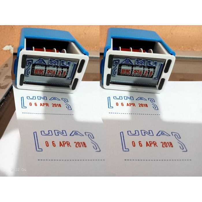 

Stempel SHINY LUNAS - PAID - RECEIVED - STEMPEL TANGGAL