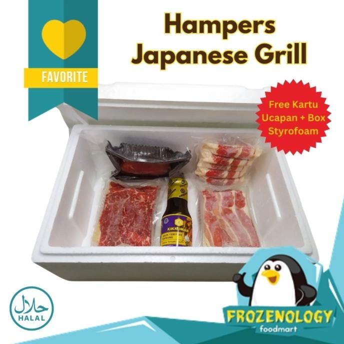 

Fgh Hampers Chinese New Year| Japanese Grill - Hampers Frozenology Imlek