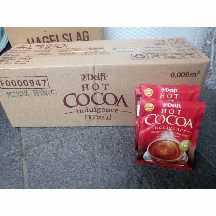 

HOT SALE DELFI HOT COCOA INDULGENCE KARTON DUS 80 SACHET, DELFI HOT COCOA 25 GR