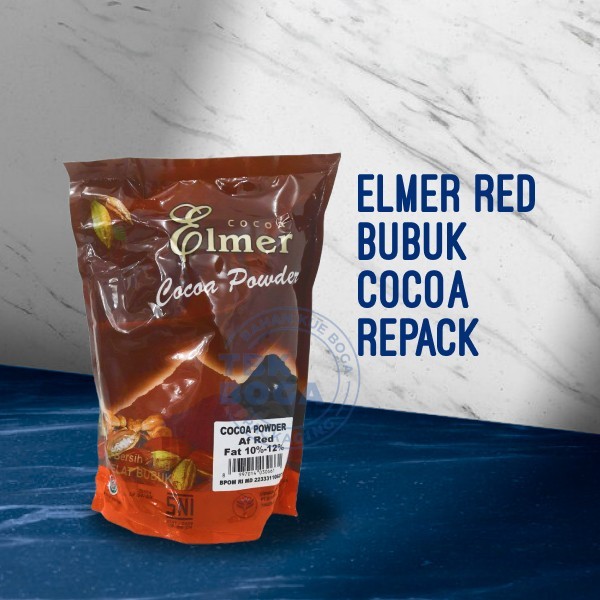 

FLASH SALE Elmer Cocoa ( 100, 250, 500 gr ) Repack Red African Kakao Bubuk