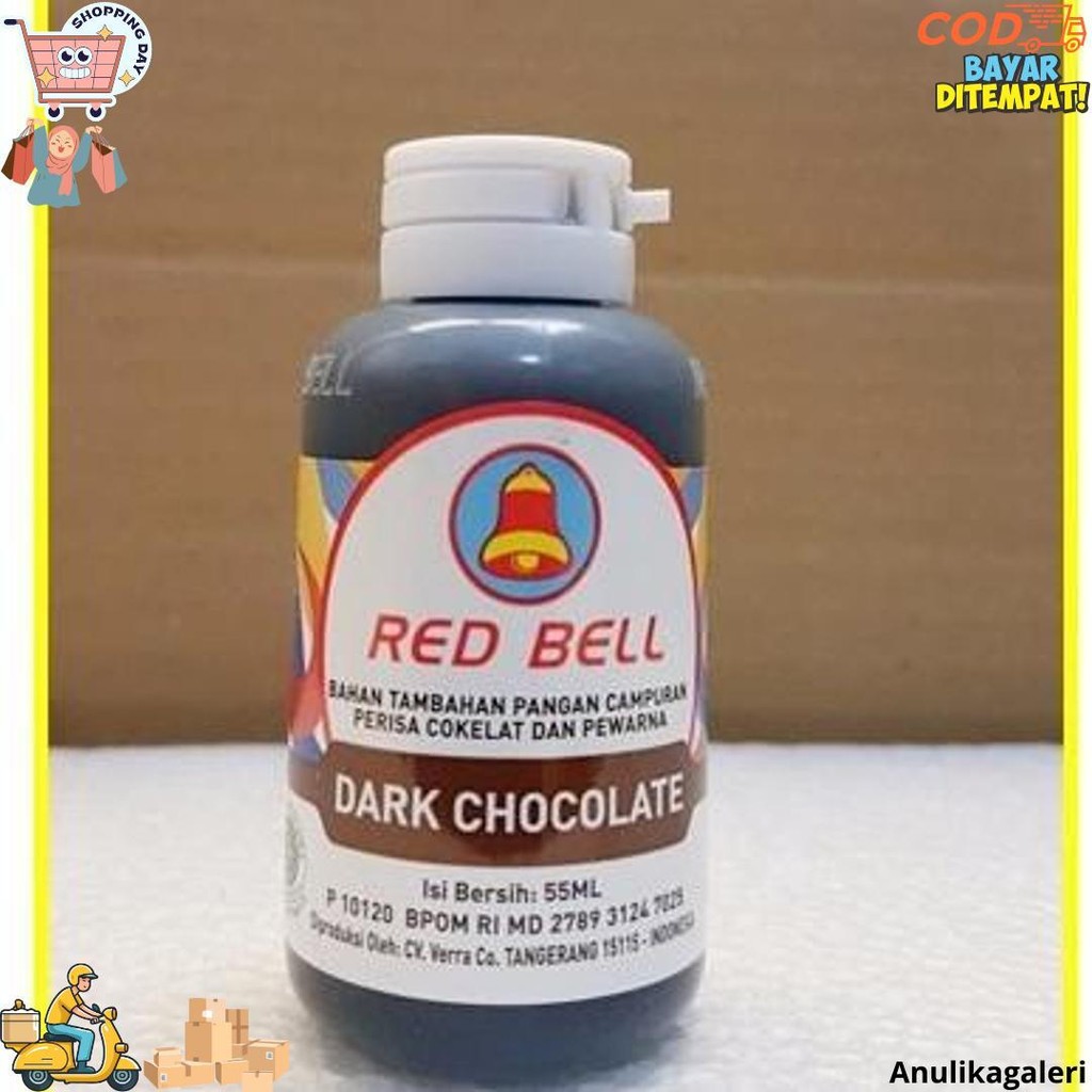 

Pewarna Dan Perisa Red Bell Rasa Dark Chocolate Coklat 55Ml Bj Promo Puncak