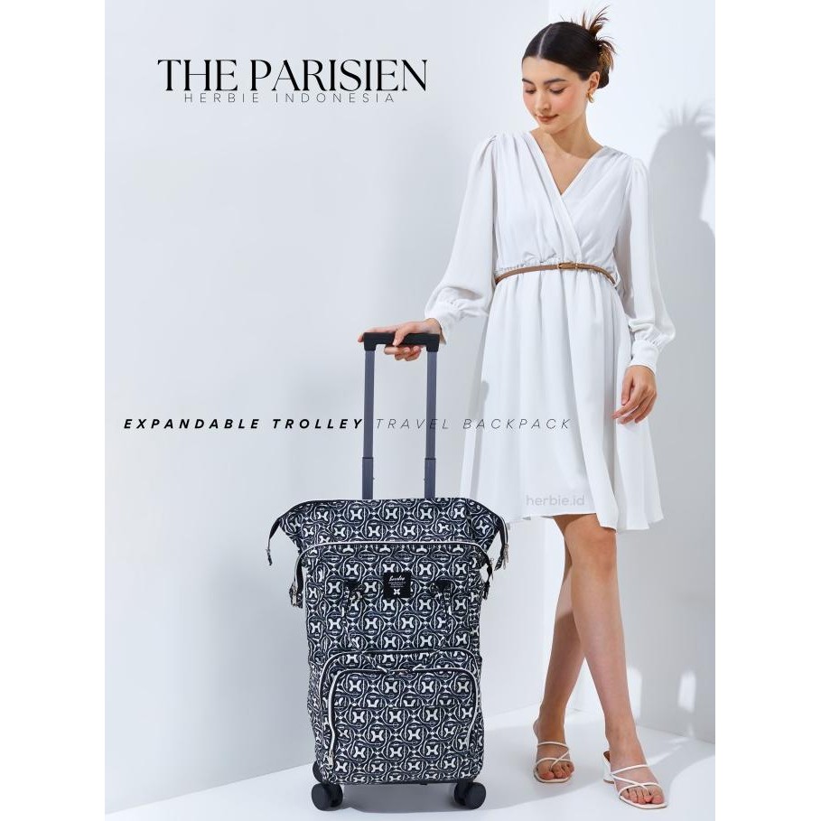 TAS RANSEL TROLI ANELLO BARLEY ORIGINAL BAHAN PARASUT RODA 4 #158-A