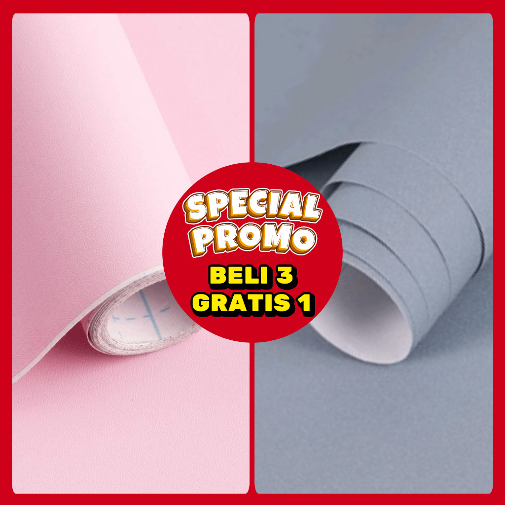 PAKET PROMO Wallpaper Dinding Putih Polos Wallpaper Dinding Kamar Polos Wallpaper Dinding Polos Wall