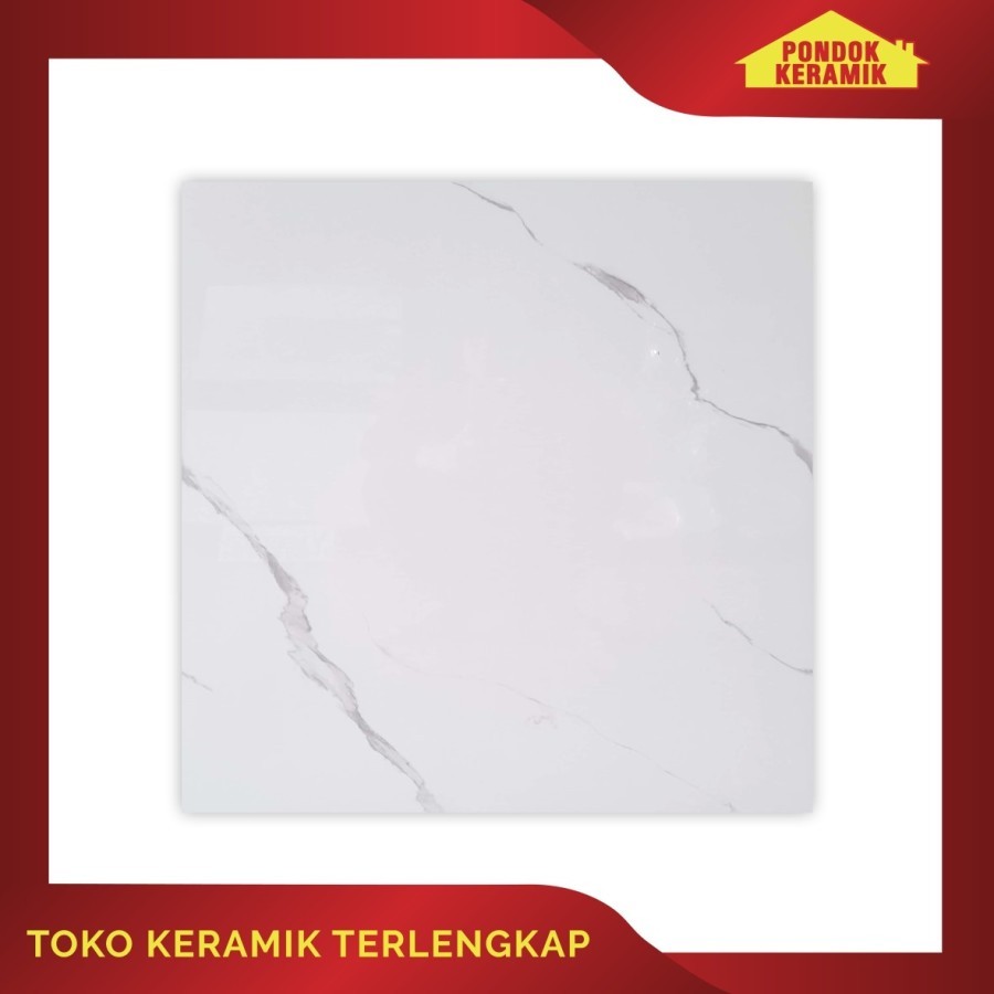 Granit Lantai Marble Glossy Valerio 60x60 Viena White Granit Marble Granit carara Glossy