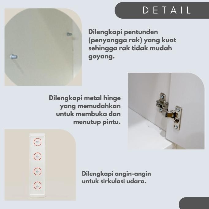 Lemari Rias/ Lemari Pakaian Lemari Rias/ Lemari Pakaian Cermin/ Cermin Full Body/ Standing Mirror Ca