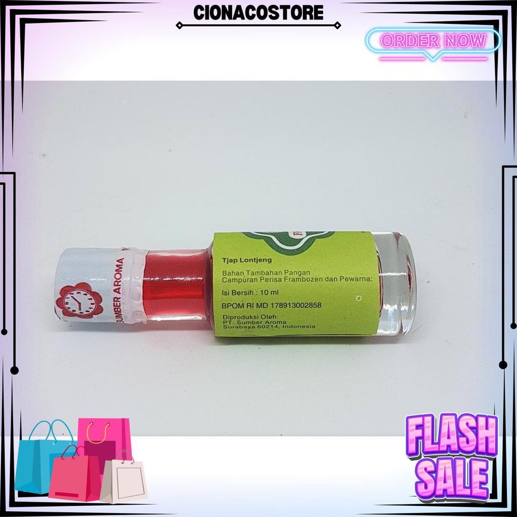 

Essence Frambozen Tjap Lontjeng 10Ml Bj Terlaris