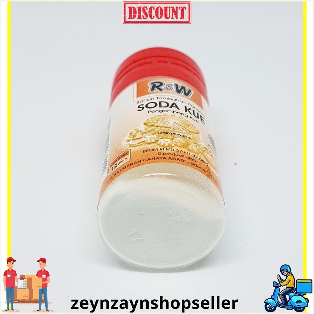 

Soda Kue R&W Botol 10 Gr Terlaris