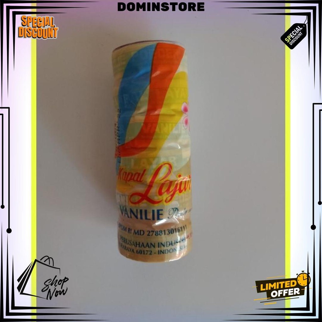 

Vanilie Powder Vanili Bubuk Cap Kapal Layar Lajar 1 Slop Bj Sale