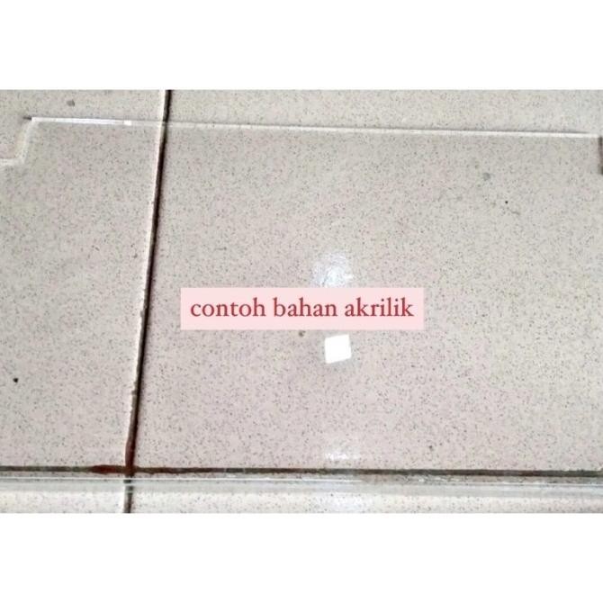 Rak Tatakan Kulkas Tray Akrilik Polytron Aqua Sharp LG Samsung Custom