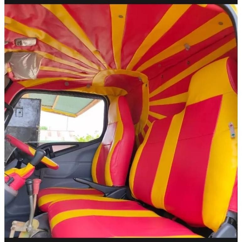 Sarung Jok Mobil+Plafon+Kabin Vareasi.Canter. Raggasa. Dyna. Dutro