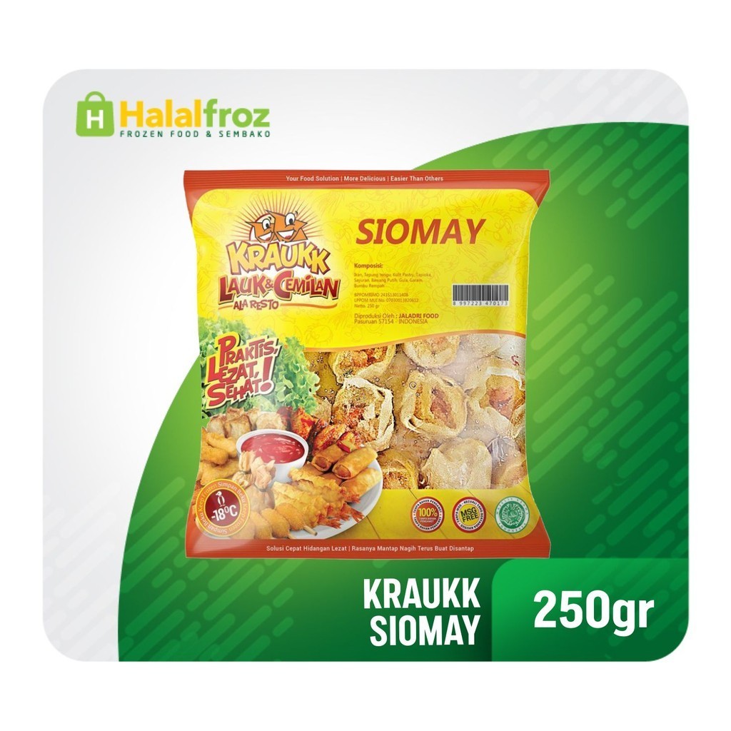 

SIOMAY KRAUKK 250 gramGosend Ready, Paling murah, Terlaris