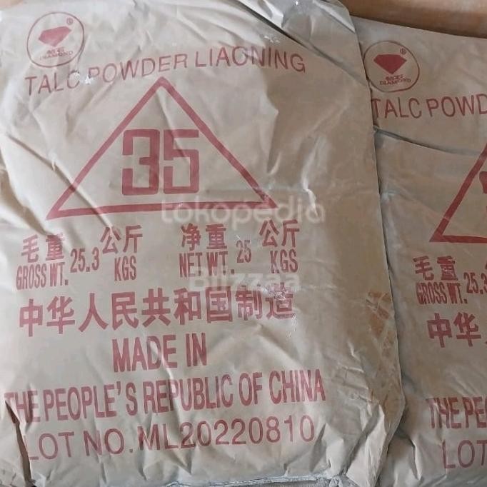 

Promo Talc Duco 25kg Talk Duco 1 sak Talek Duko Bubuk Talak Liaoning 25kg COD