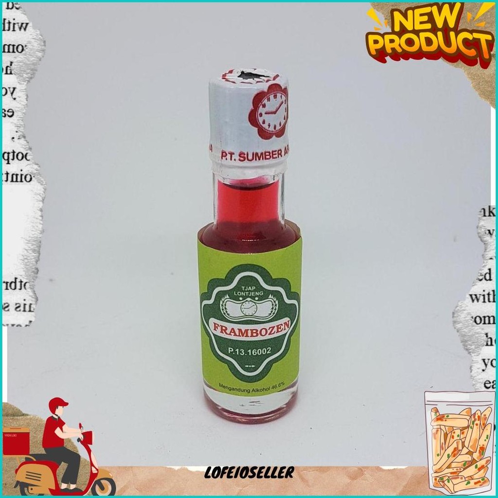 

Essence Frambozen Tjap Lontjeng 10Ml Siap Kirim