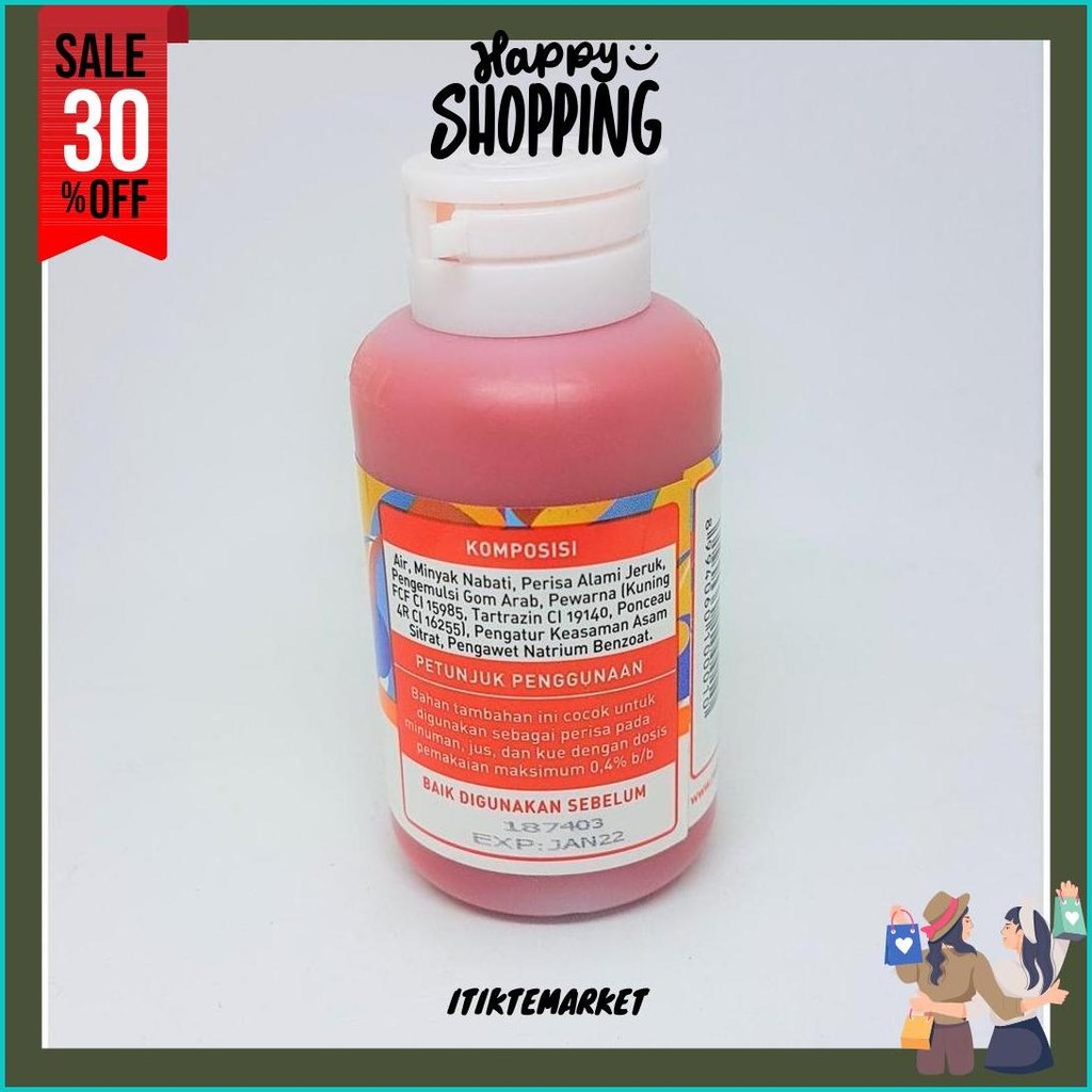

Perasa Dan Pewarna Red Bell Rasa Orange Base Special 55Ml Siap Kirim