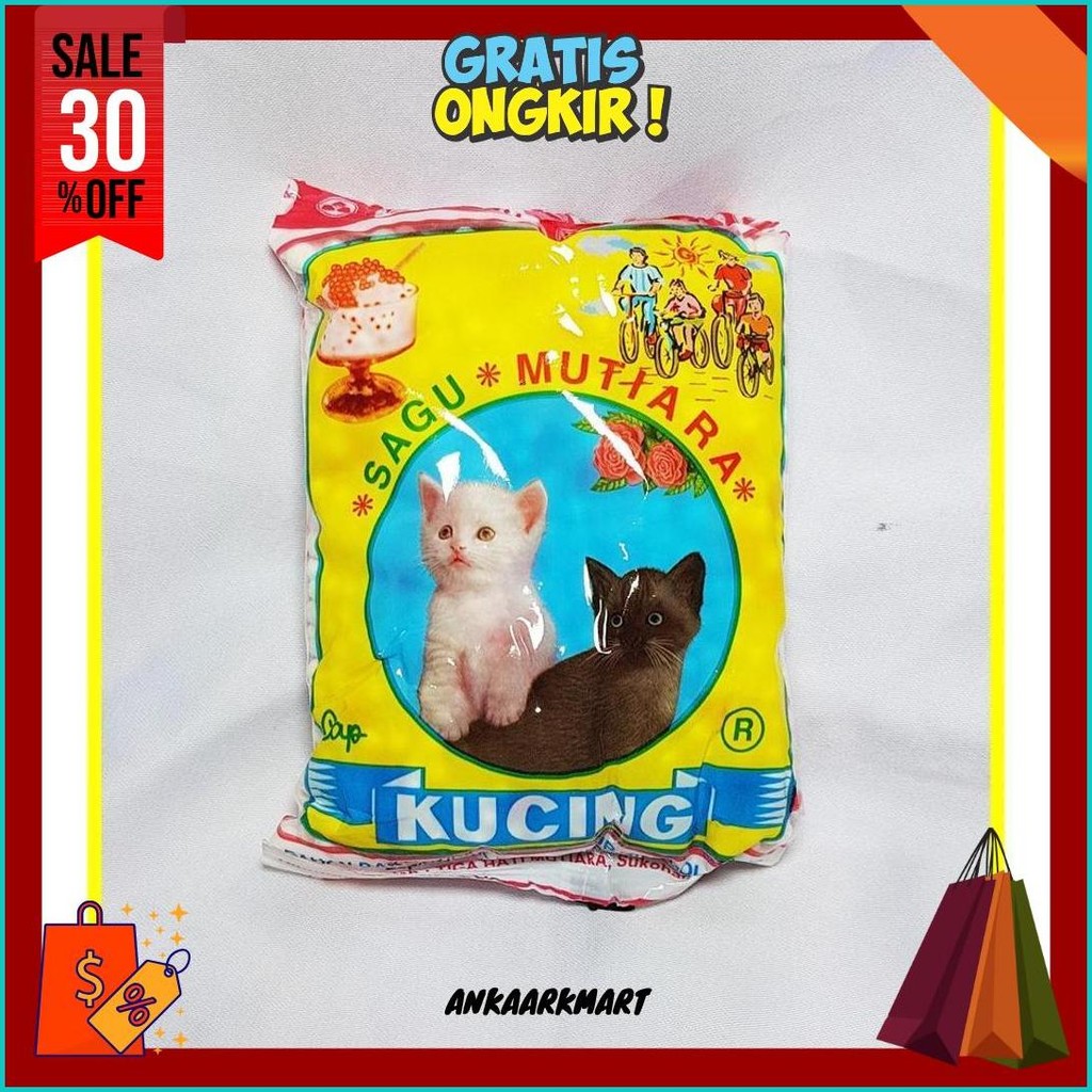 

Sagu Mutiara Cap Kucing 100 Gr - Sagu Mutiara Terlaris
