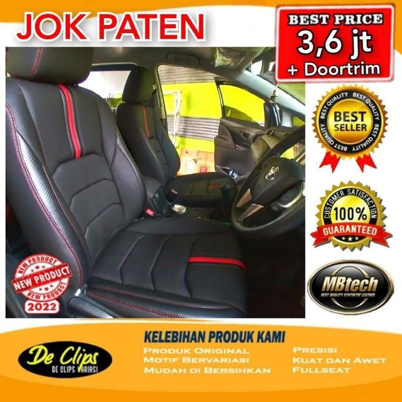 Sarung Jok Mobil Paten Bahan Mbtech Avanza Rush Wuling Confero Mobilio Sigra Xenia Terios Brv Grand 